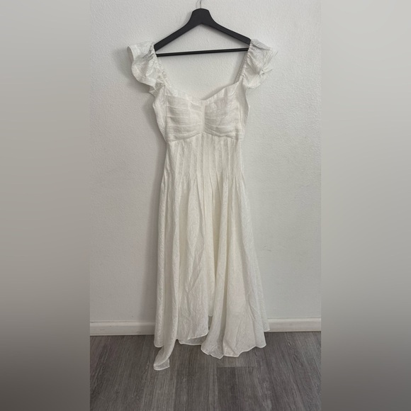 NWT Ramy Brook Elegant White Sleeveless Dress size 2 - Picture 4 of 6